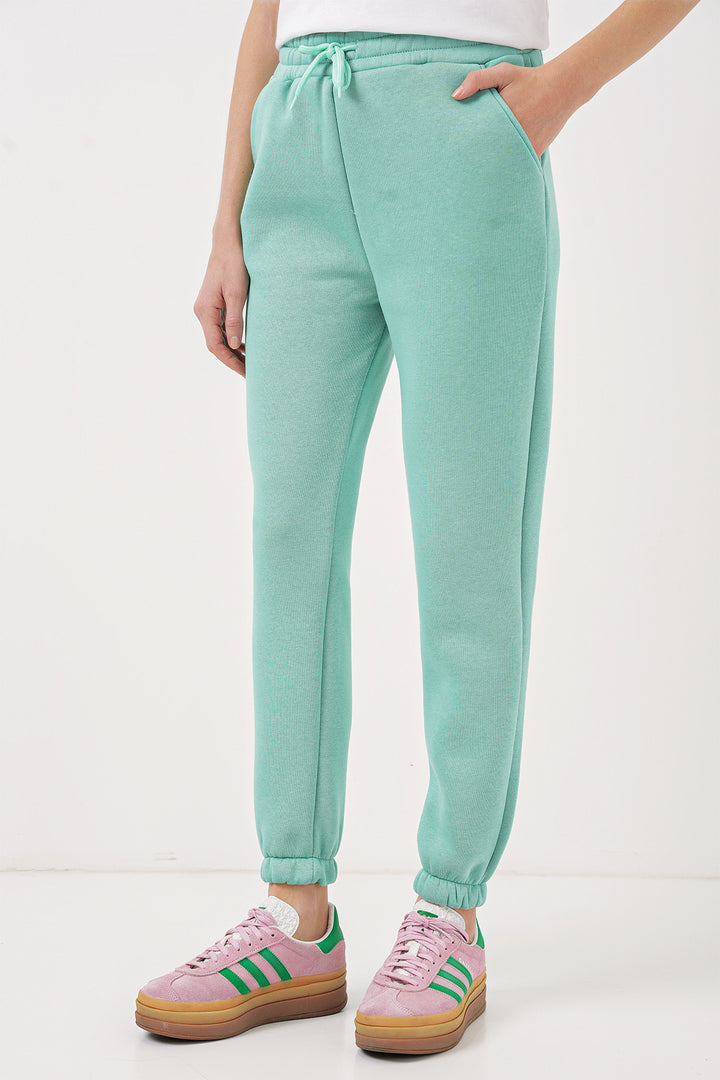 Bigdart 55450 Pantalon de survêtement en trois fils - Menthe