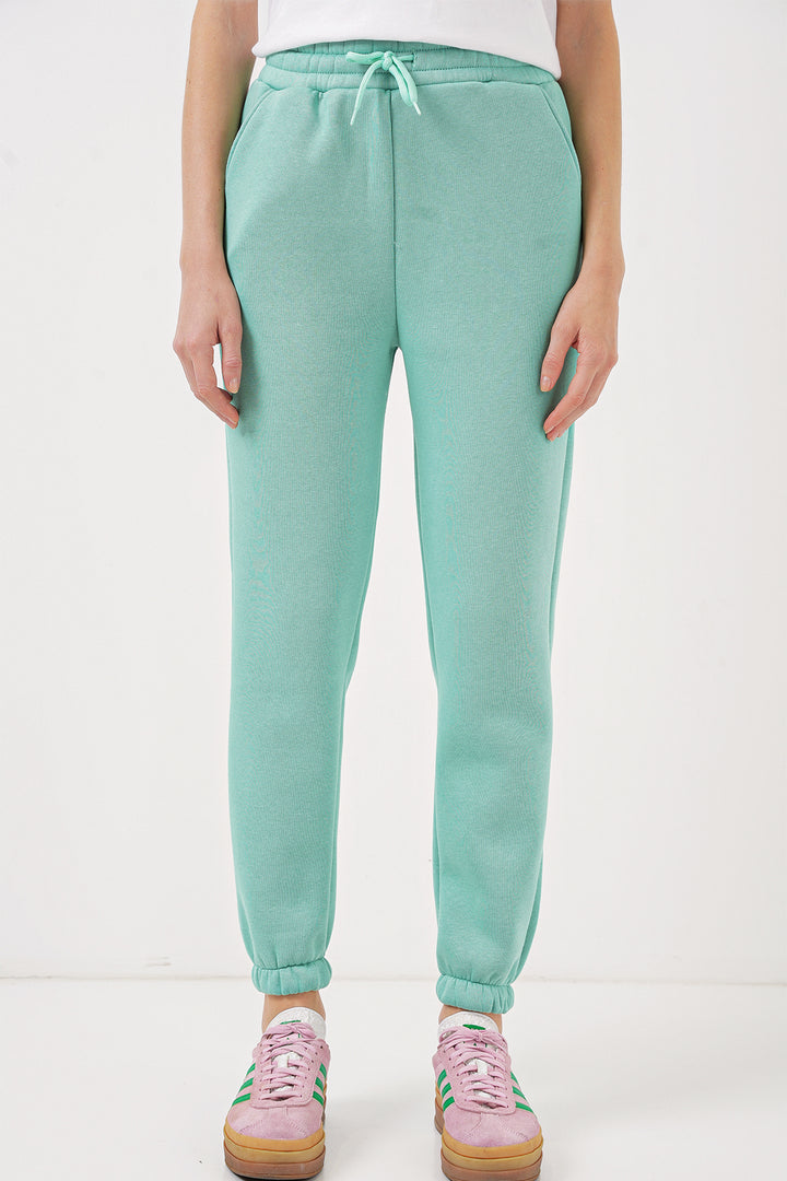 Bigdart 55450 Pantalon de survêtement en trois fils - Menthe