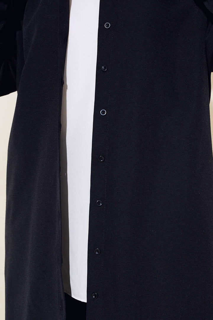 Bigdart 5845 Tunique de Mariage - Noir
