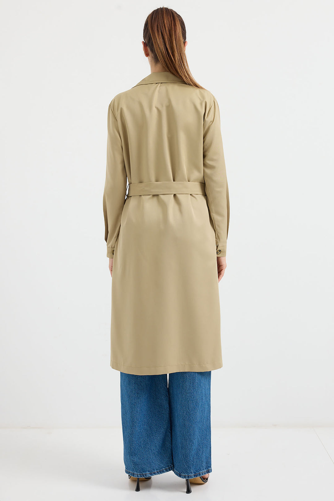 Bigdart 5853 Trench-coat à col croisé - a.Kaki