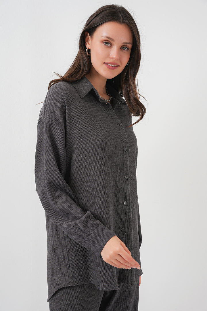 Bigdart 5858 Ensemble en Tricot - Anthracite