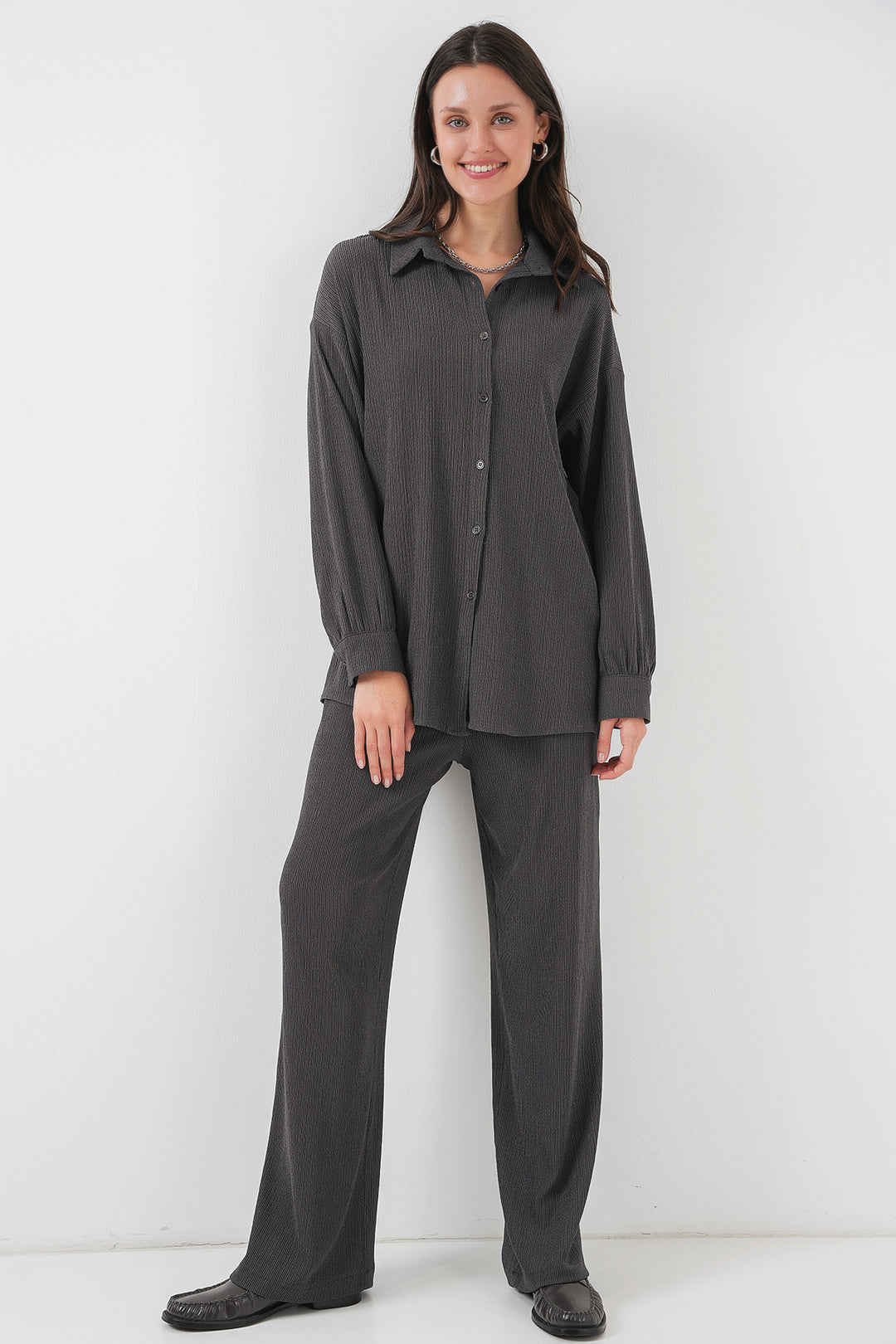 Bigdart 5858 Ensemble en Tricot - Anthracite