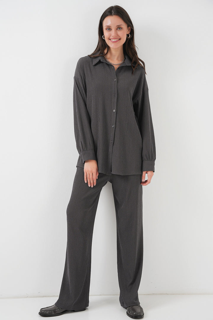 Bigdart 5858 Ensemble en Tricot - Anthracite