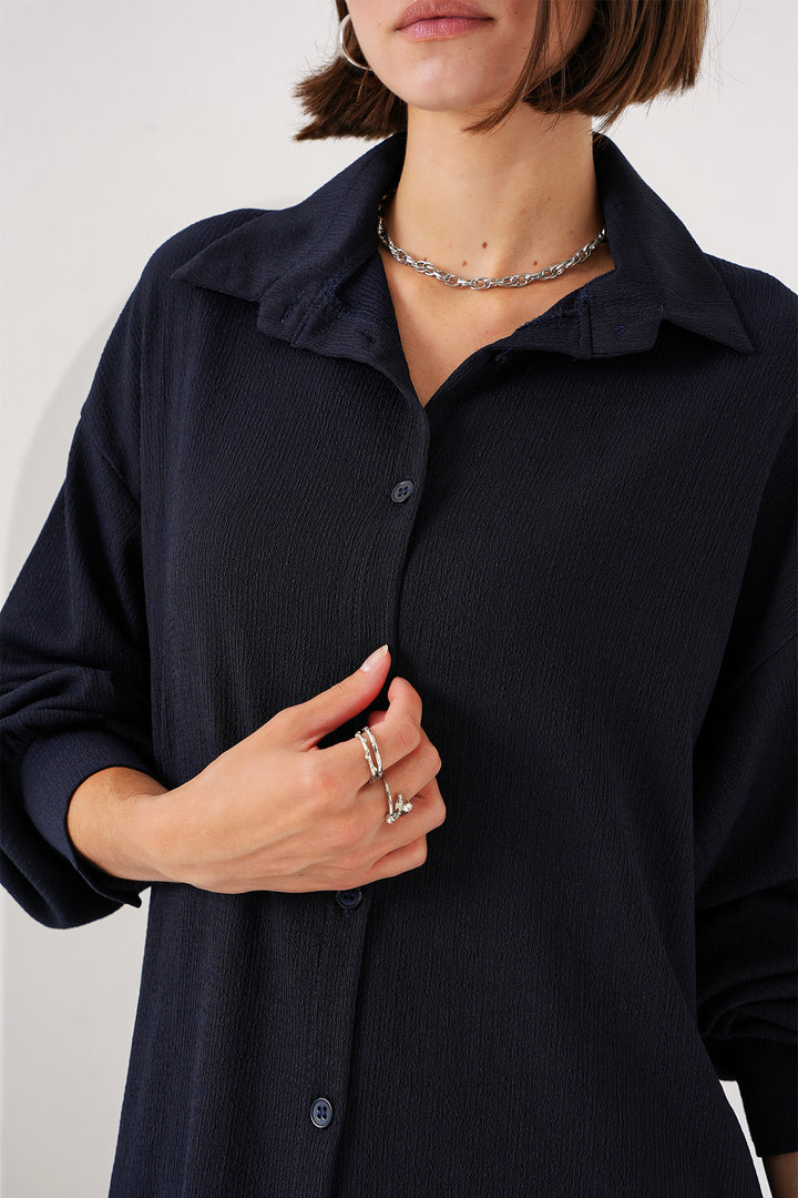Bigdart 5858 Ensemble tricot - Bleu marine clair