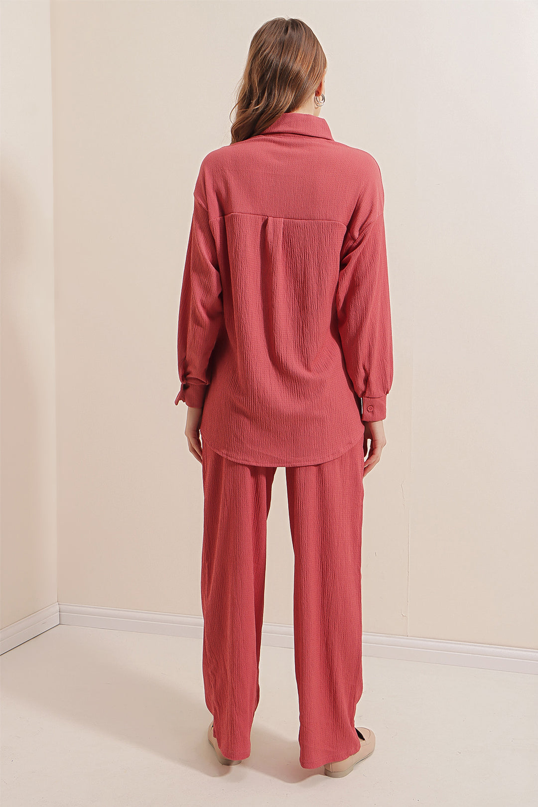 Bigdart 5858 Ensemble Tricoté - Rose Poudré