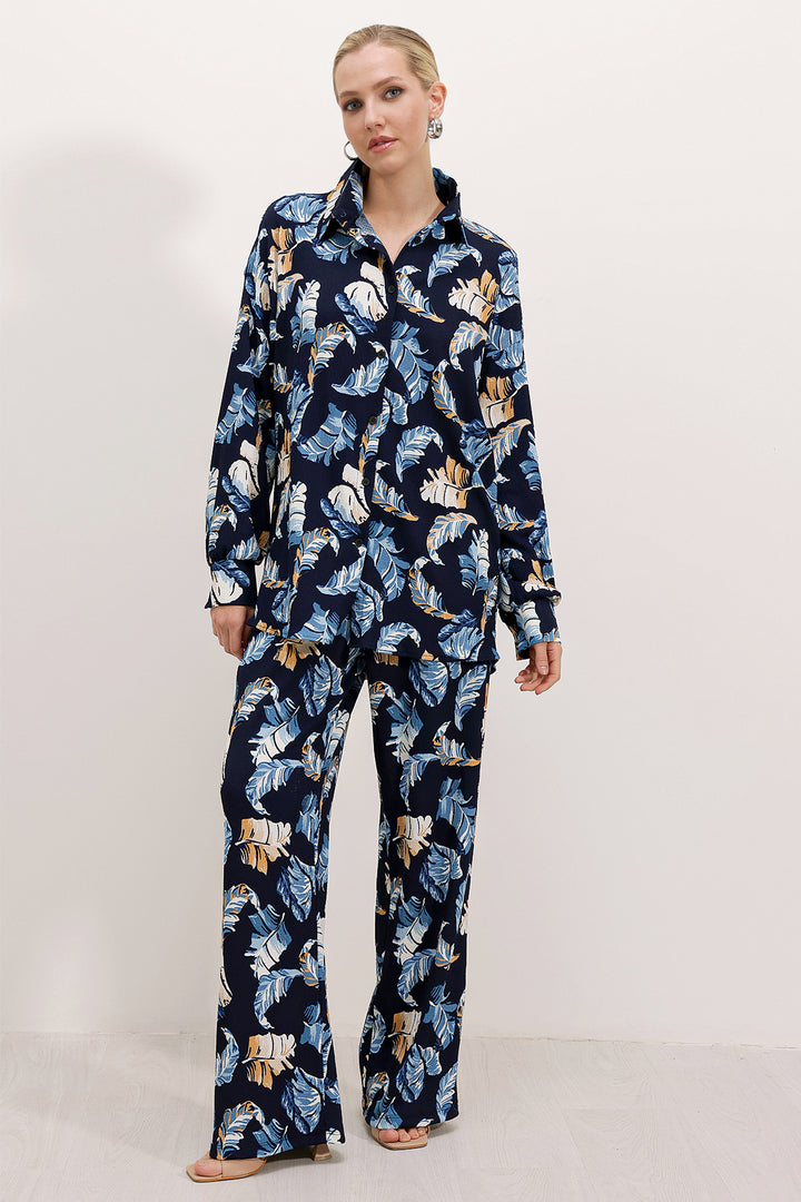 Bigdart 5858 Ensemble tricoté - Bleu marine