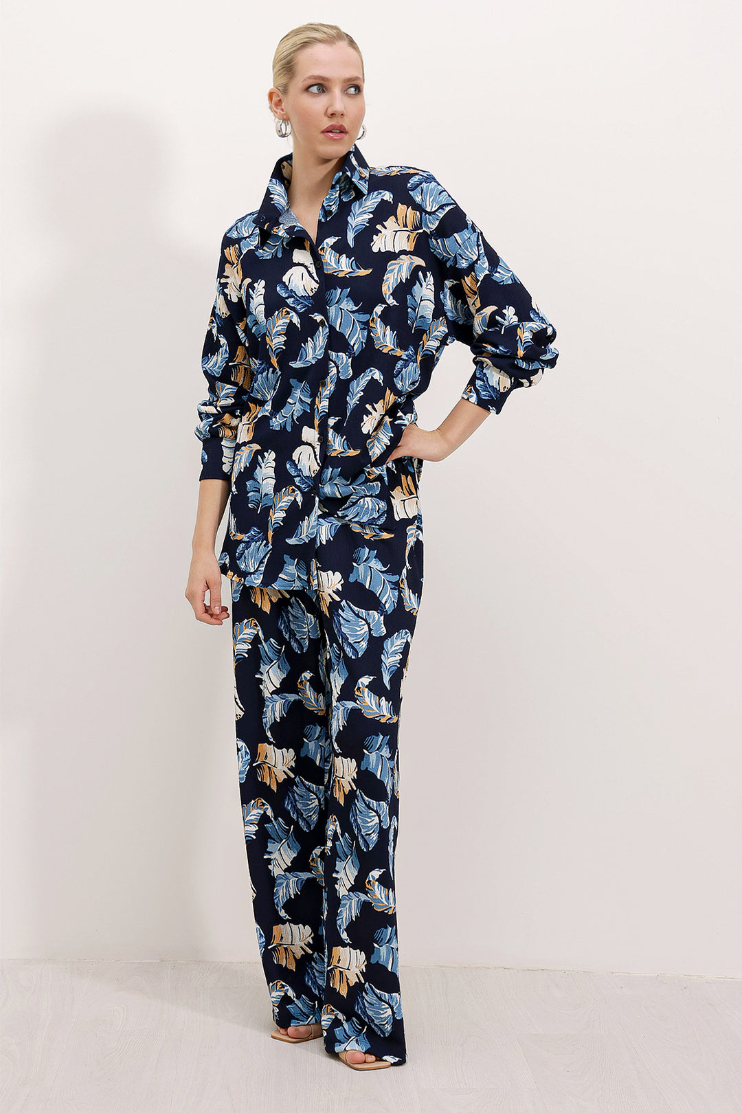 Bigdart 5858 Ensemble tricoté - Bleu marine
