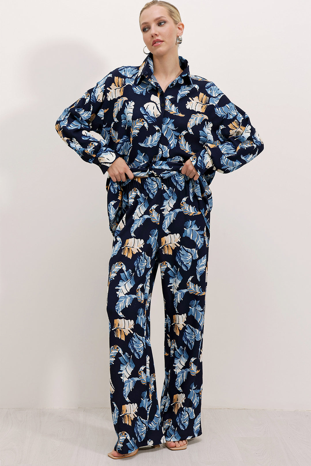 Bigdart 5858 Ensemble tricoté - Bleu marine