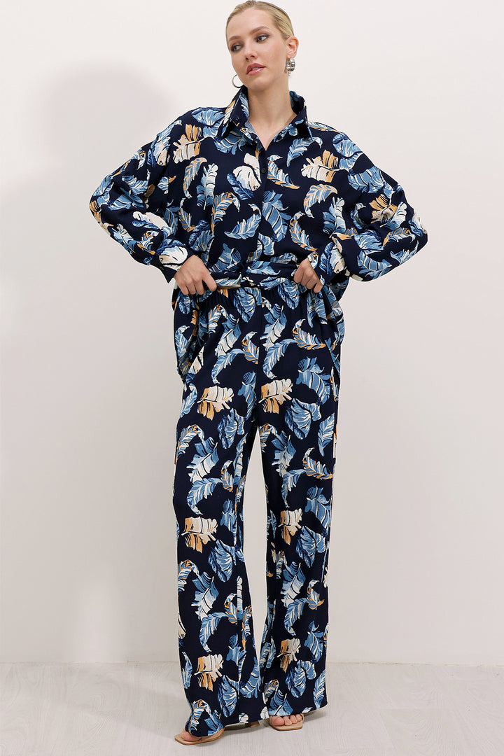 Bigdart 5858 Ensemble tricoté - Bleu marine