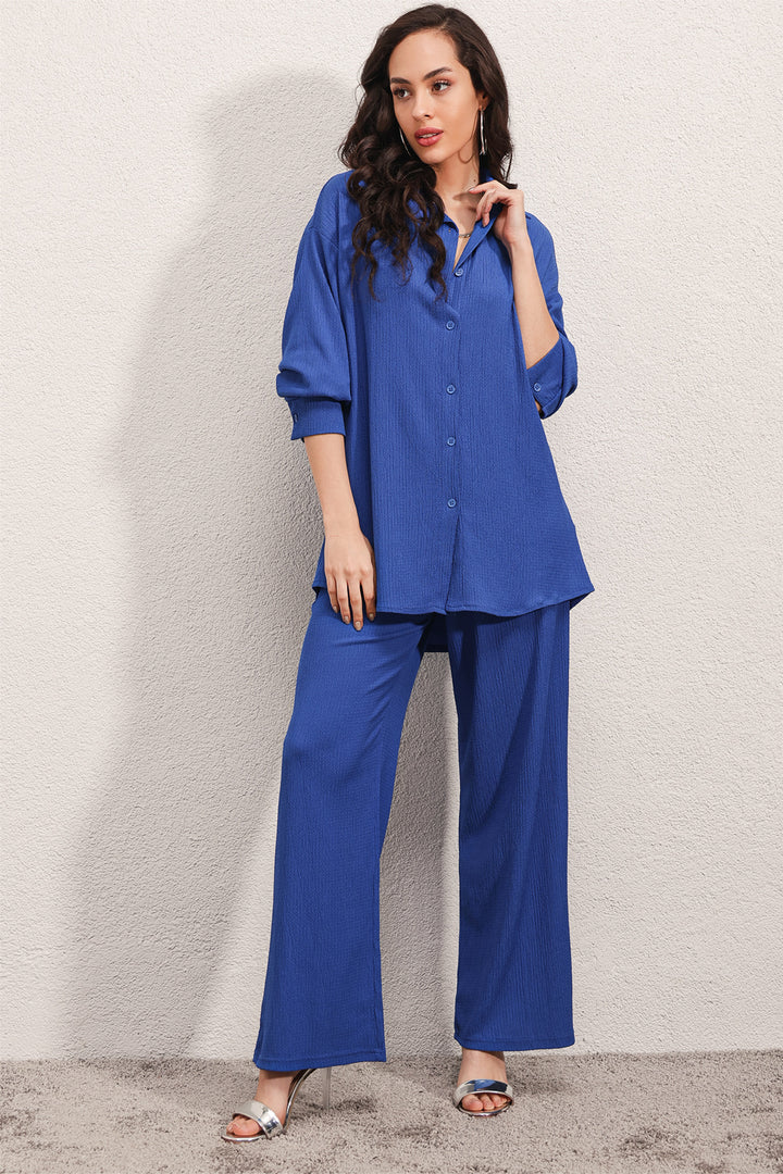 Bigdart Ensemble tricoté 5858 - Bleu roi