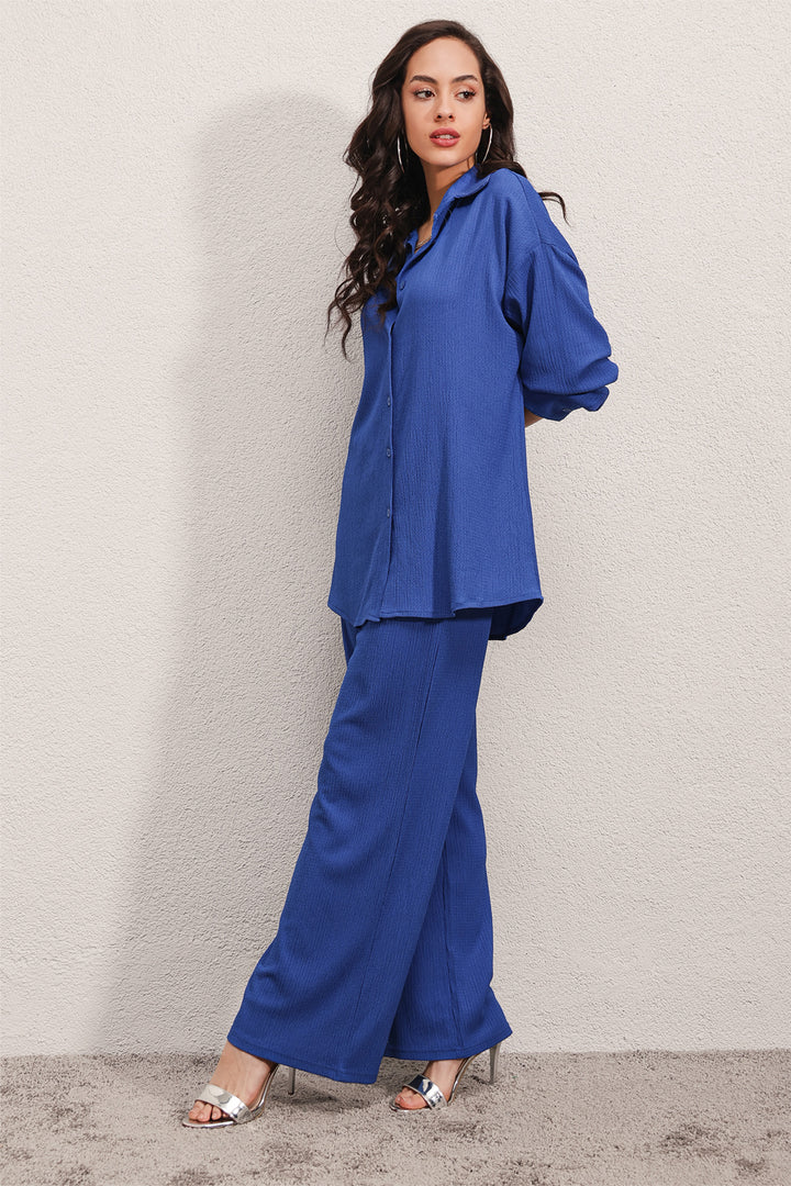 Bigdart Ensemble tricoté 5858 - Bleu roi