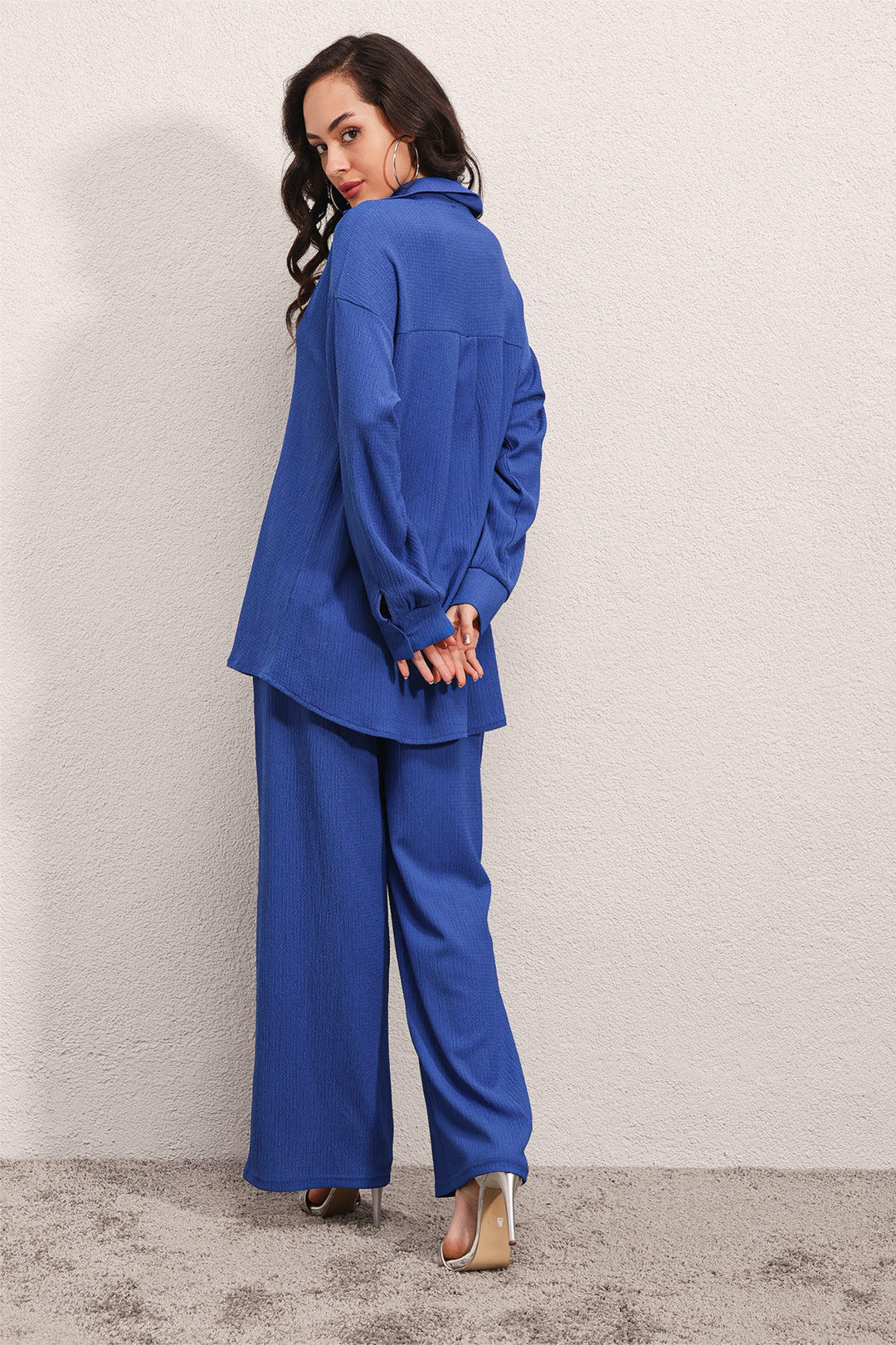Bigdart Ensemble tricoté 5858 - Bleu roi