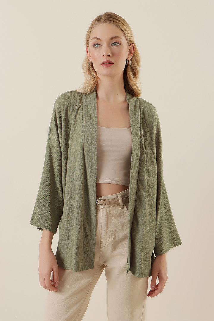 Bigdart Kimono tricoté 5862 - çağla