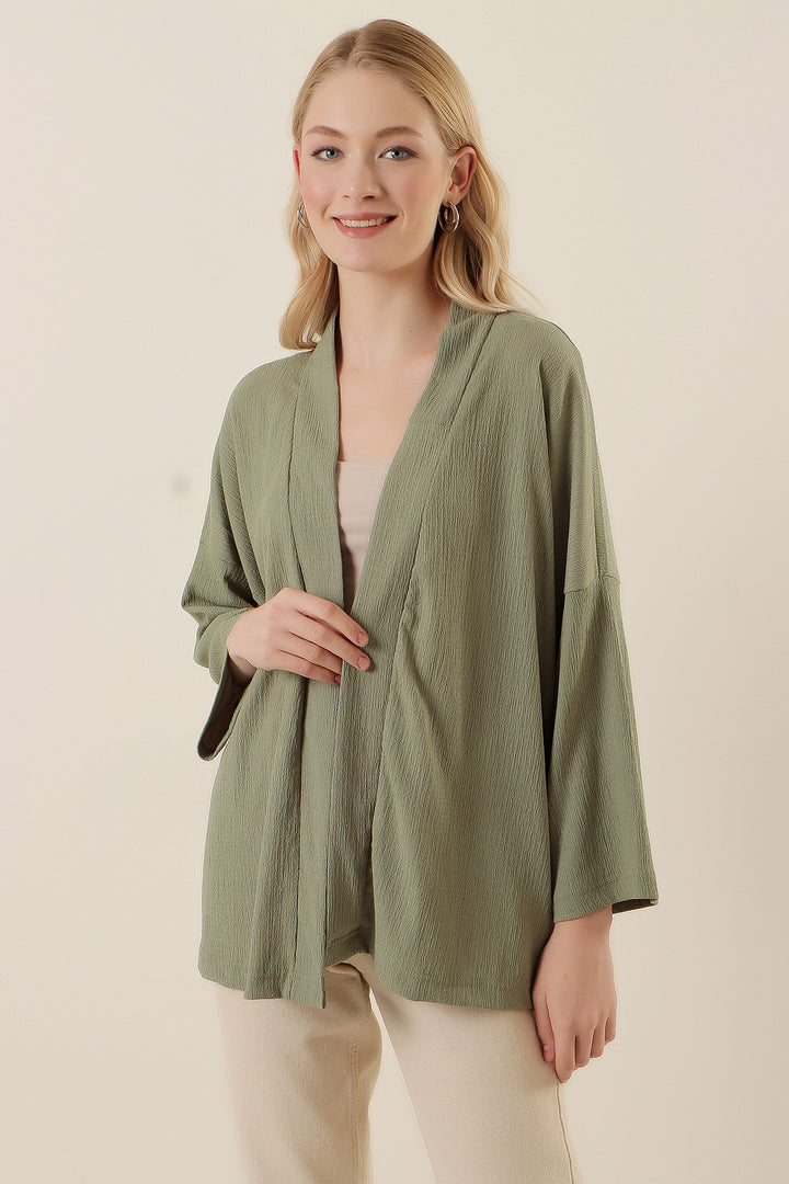 Bigdart Kimono tricoté 5862 - çağla