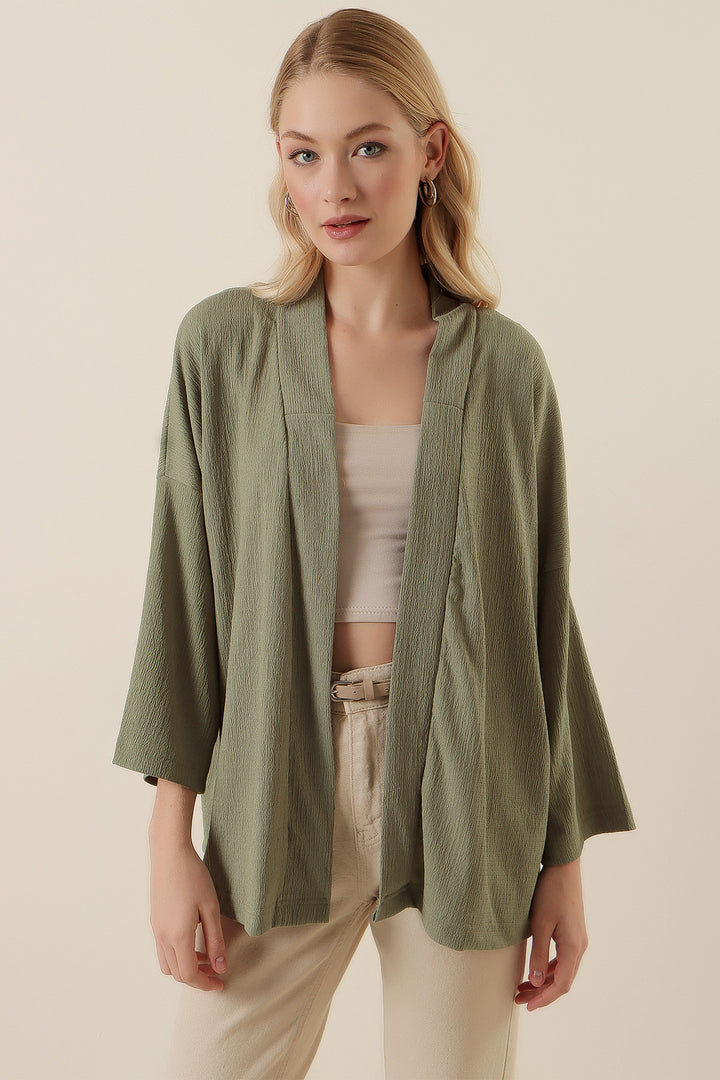Bigdart Kimono tricoté 5862 - çağla