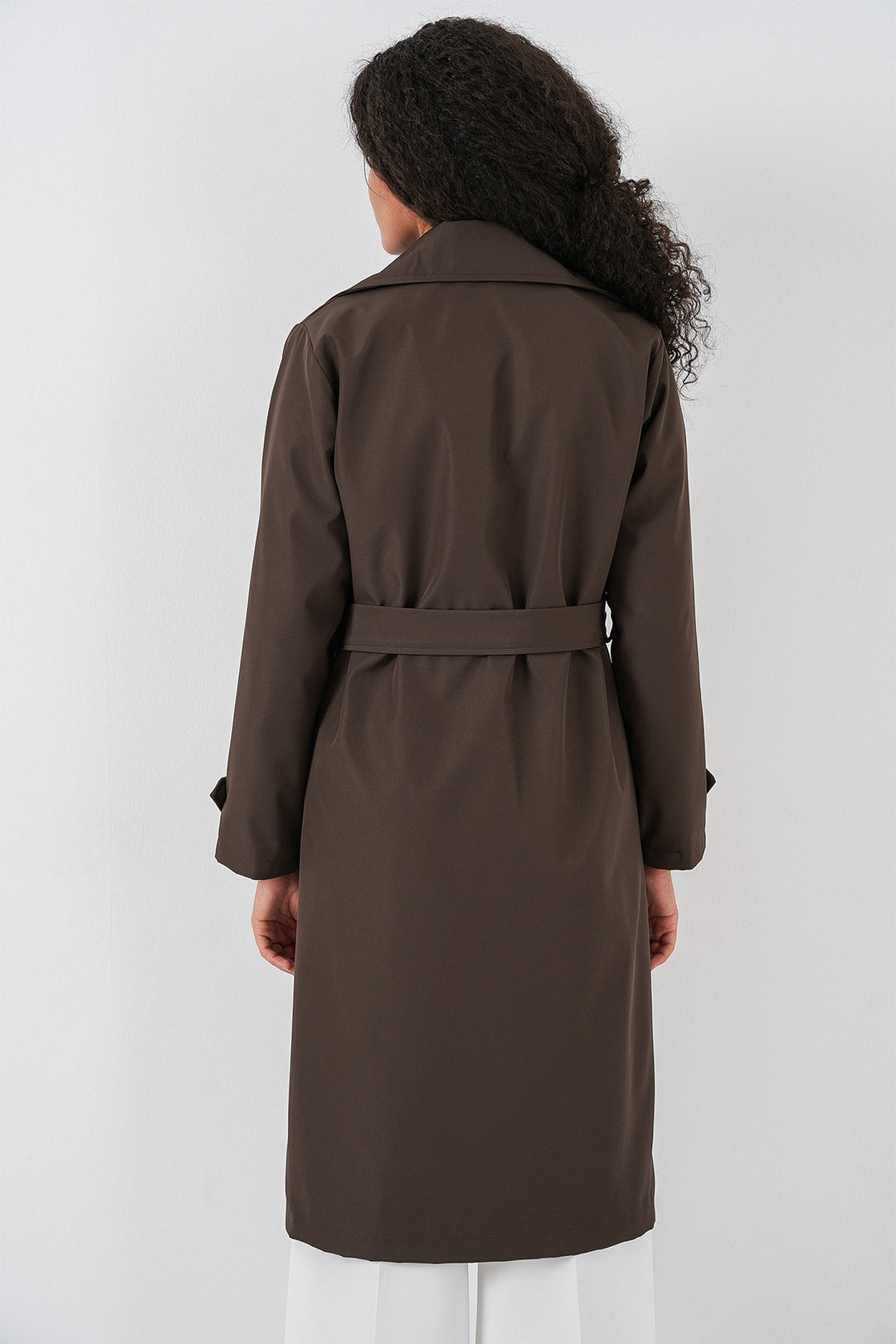Bigdart Trench-coat croisé 5918 - Marron clair