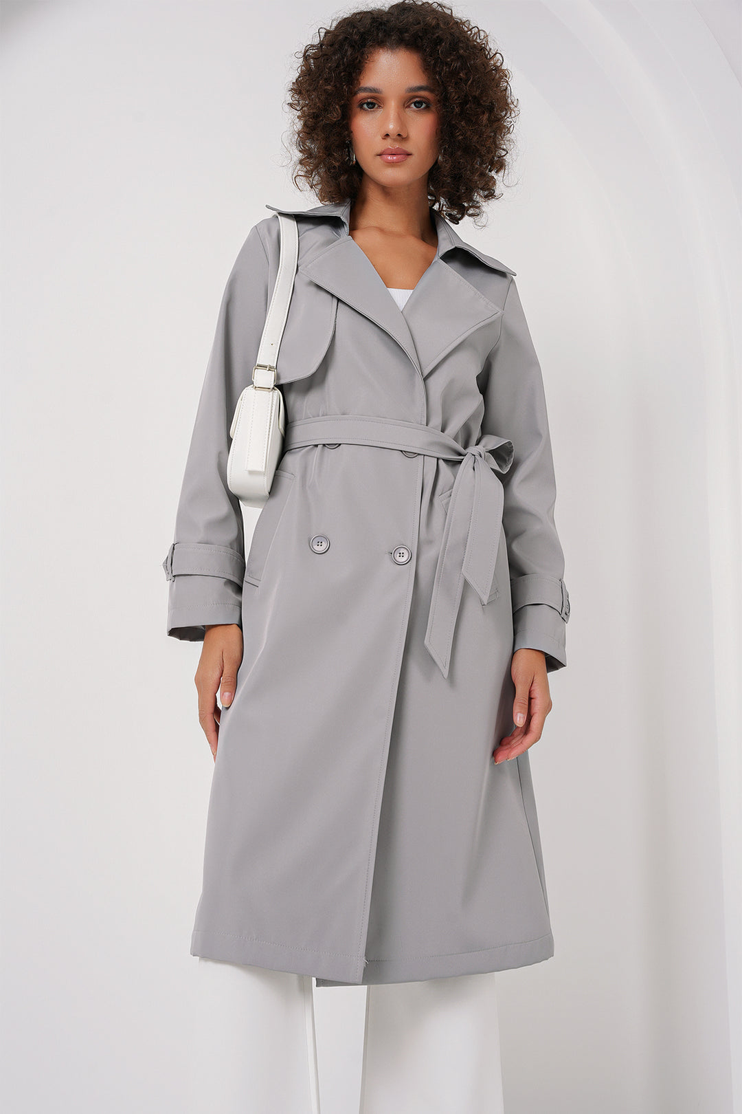 Bigdart Trench croisé 5918 - Gris