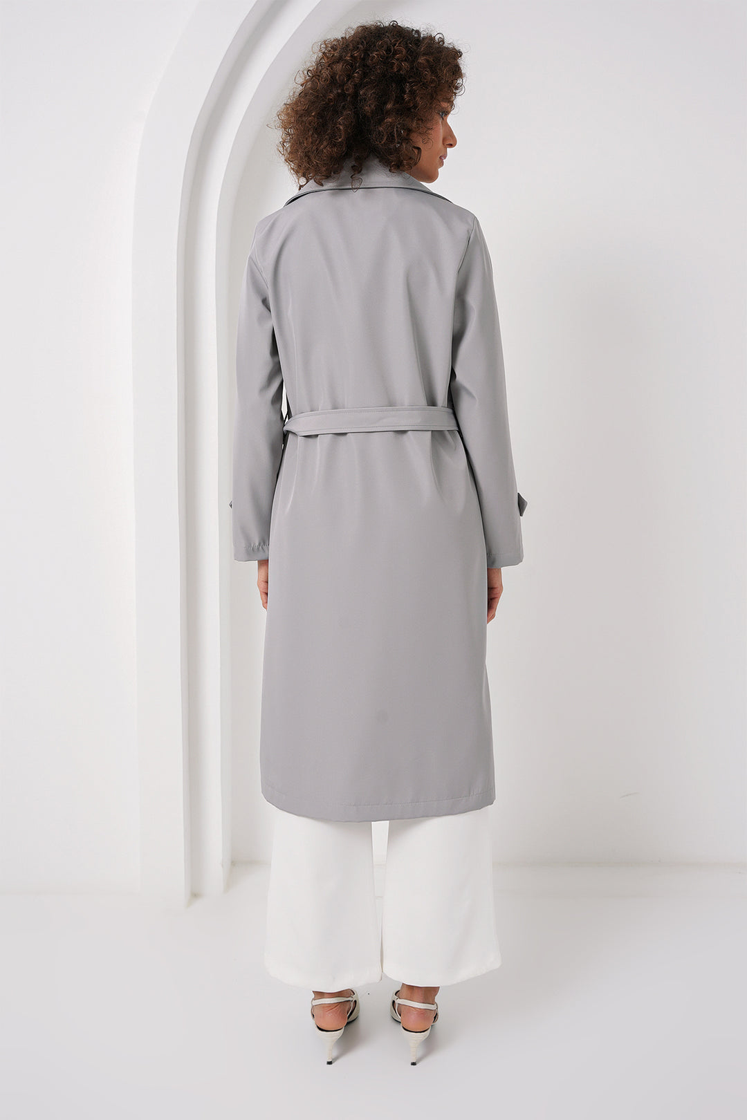 Bigdart 5918 Manteau croisé - Gris