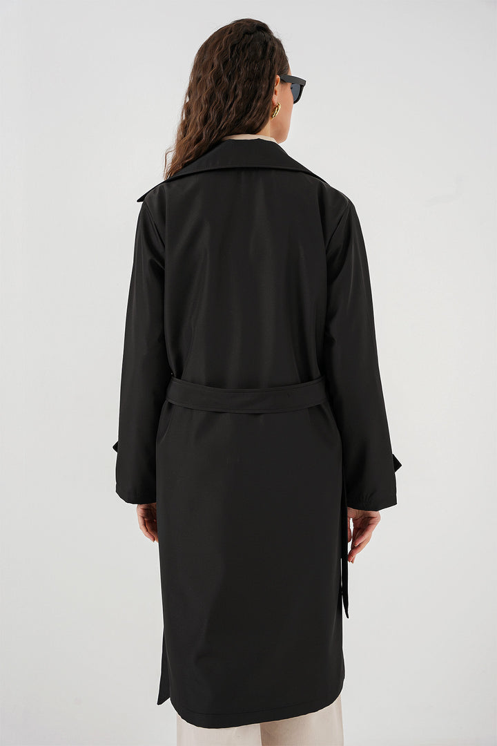 Bigdart 5918 Trench-coat croisé - Noir