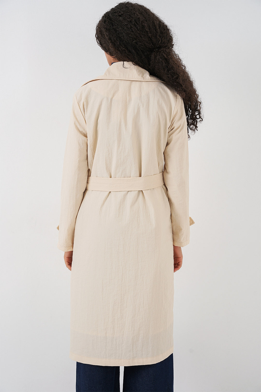 Bigdart Trench-coat croisé 5938 - Crème
