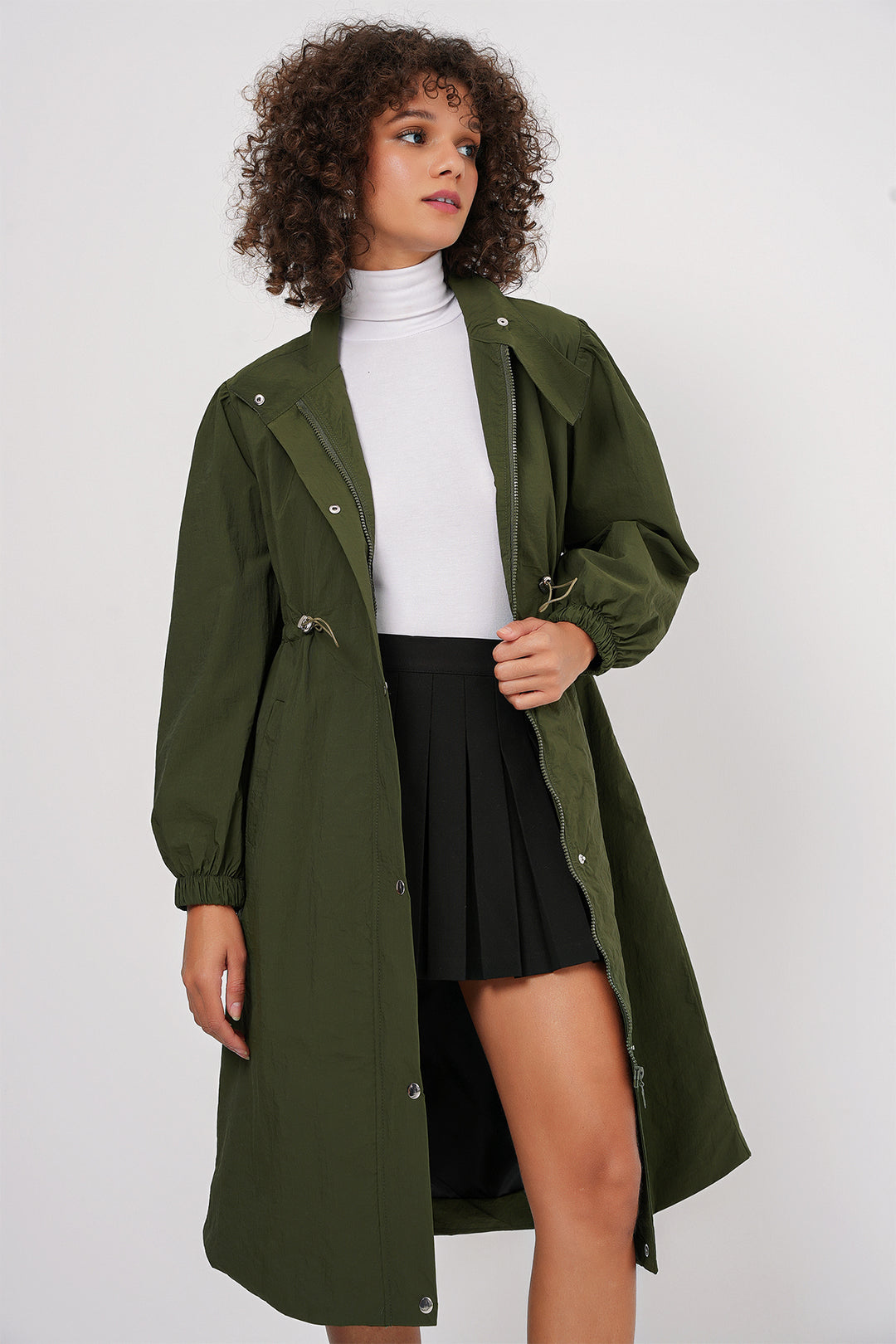 Bigdart 5939 Trench Long Doublé - Kaki