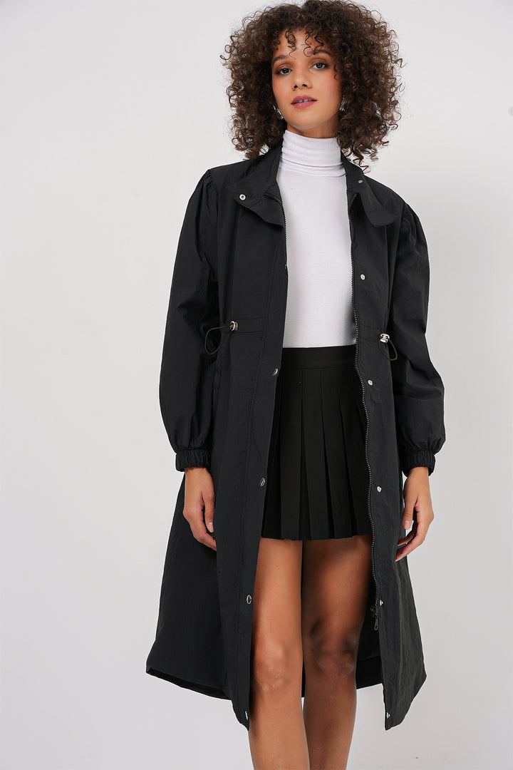 Bigdart 5939 Trench Long Doublé - Noir