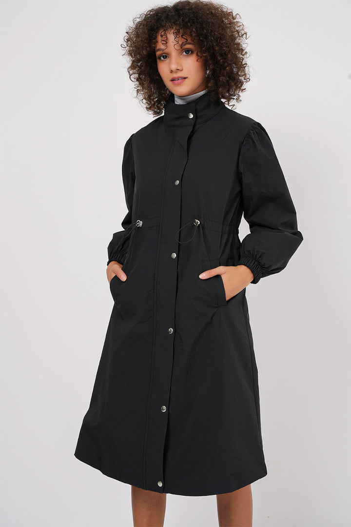 Bigdart 5939 Trench Long Doublé - Noir