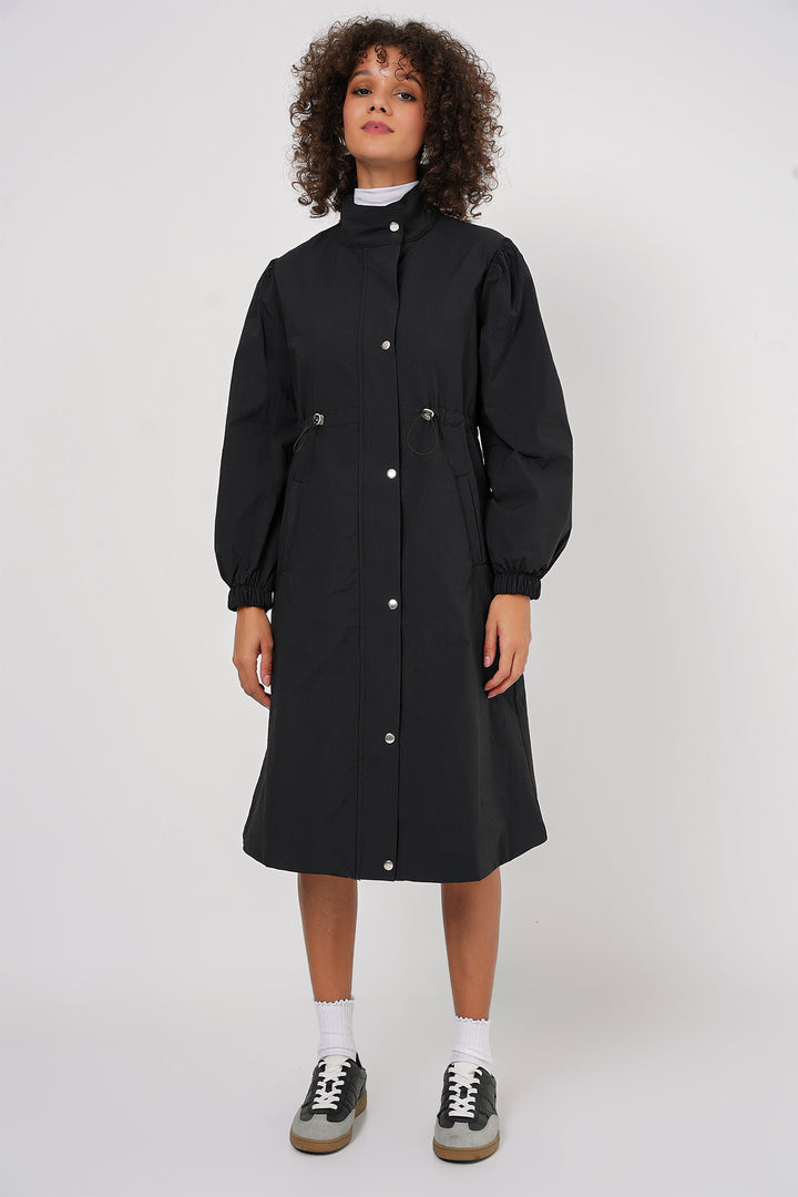 Bigdart 5939 Trench Long Doublé - Noir