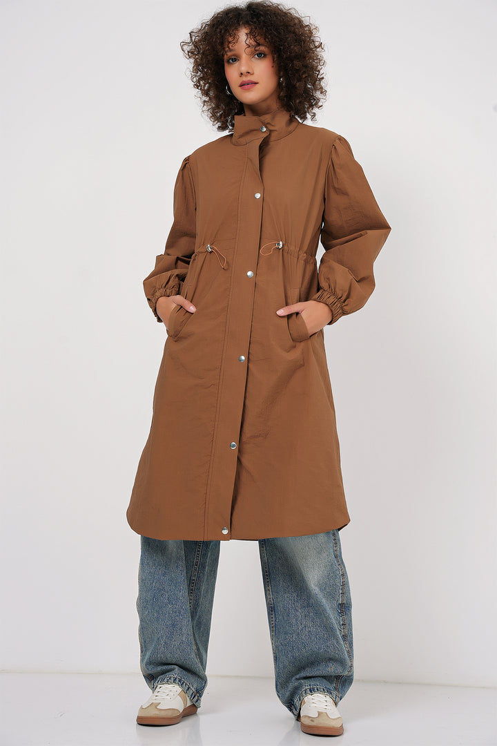Bigdart Trench Long Doublé 5939 - Tabac