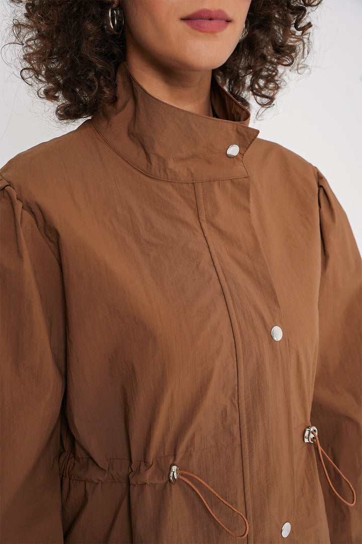 Bigdart Trench Long Doublé 5939 - Tabac