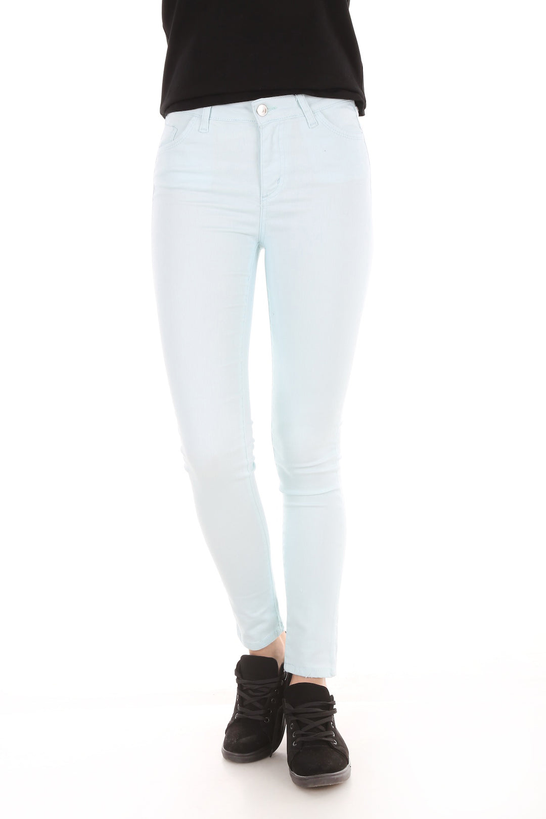 Bigdart PANTALON GABARDINE GRANDE TAILLE 6323 - Menthe