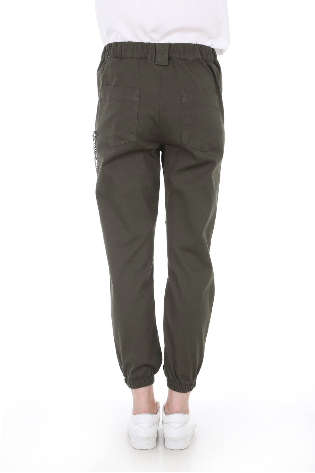 Bigdart 6445 PANTALON KARGO AVEC ACCESSOIRE EN CHAÎNE - Kaki
