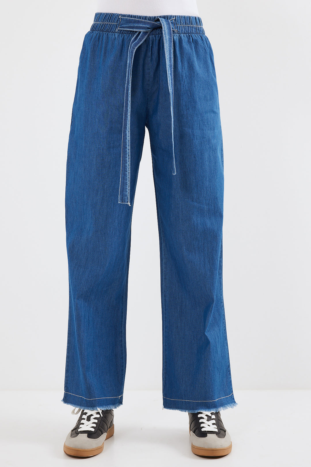 Bigdart 6469 PANTALON JEANS LARGE - Bleu marine