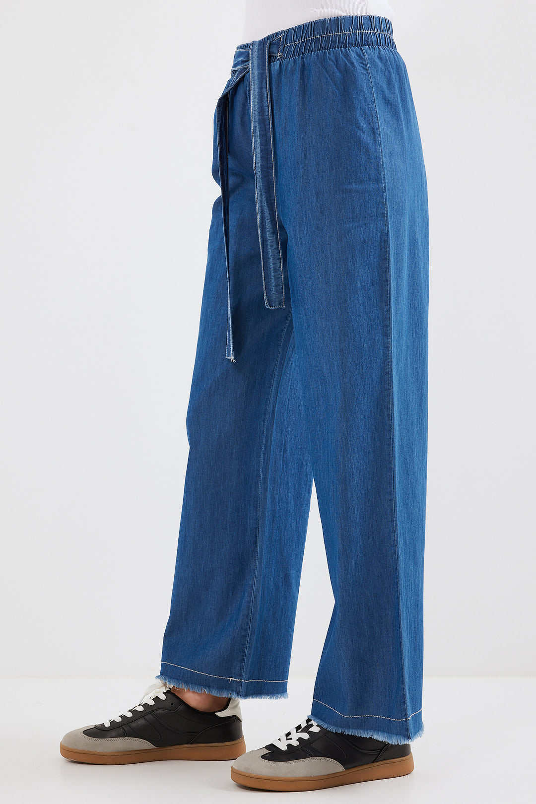 Bigdart 6469 PANTALON JEANS LARGE - Bleu marine