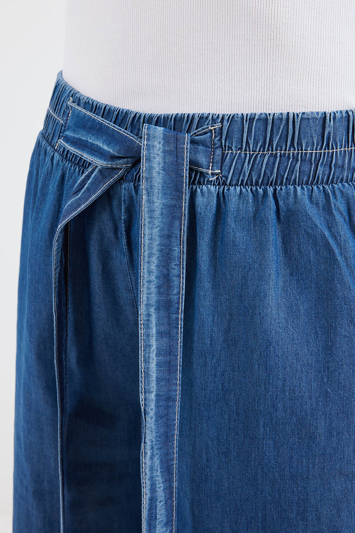 Bigdart 6469 PANTALON JEANS LARGE - Bleu marine