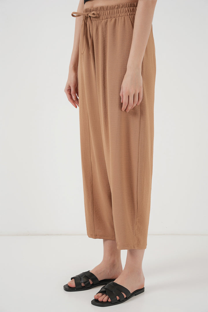 Bigdart 6591 Pantalon Sarouel Tissé - Camel