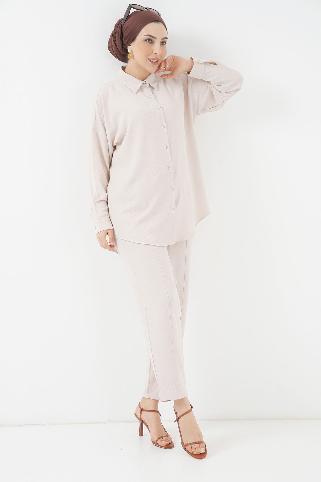 Bigdart 6593 Ensemble Oversize - Crème