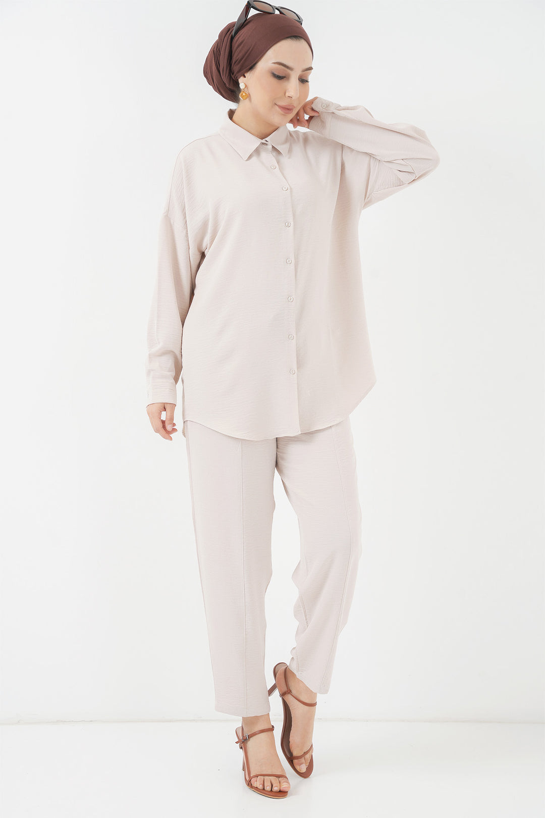 Bigdart 6593 Ensemble Oversize - Crème