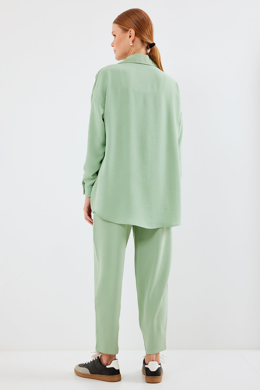Bigdart 6593 Ensemble Oversize à Deux Pièces - Menthe