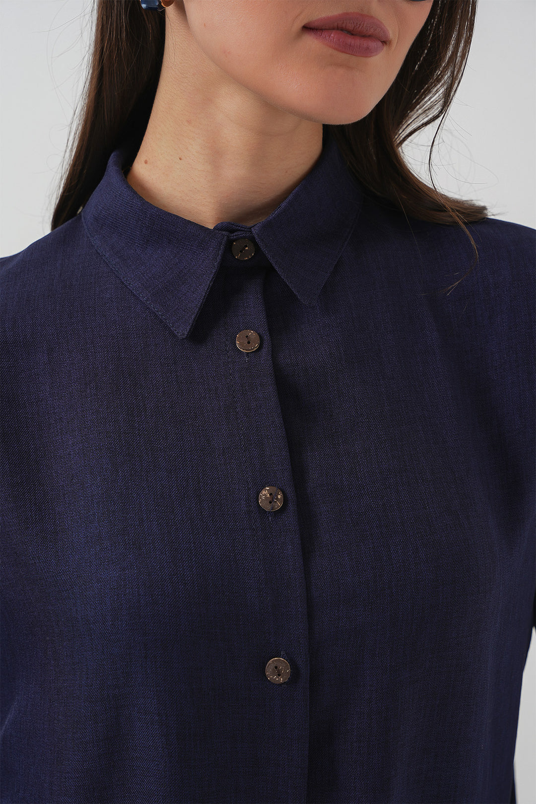Bigdart 6622 Ensemble en Lin - Bleu marine