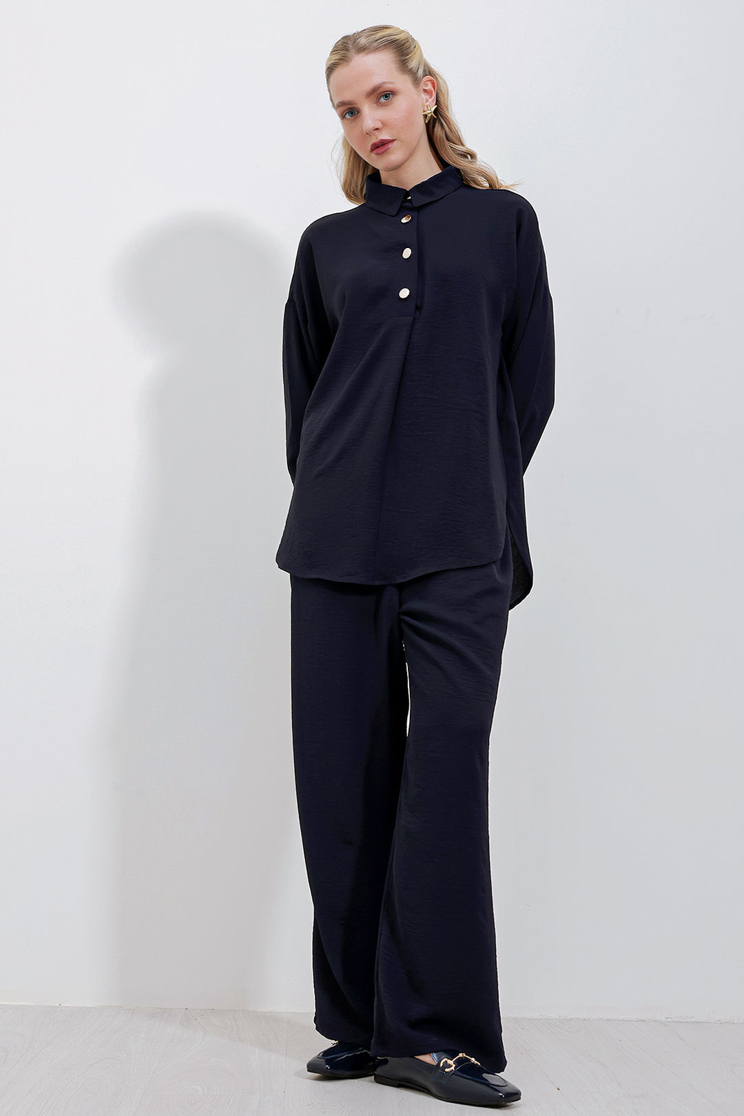 Bigdart 6631 Ensemble Oversize Haut-Bas - Bleu marine