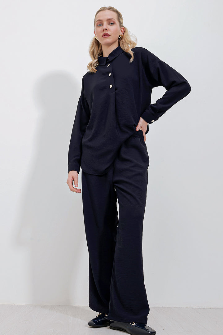 Bigdart 6631 Ensemble Oversize Haut-Bas - Bleu marine