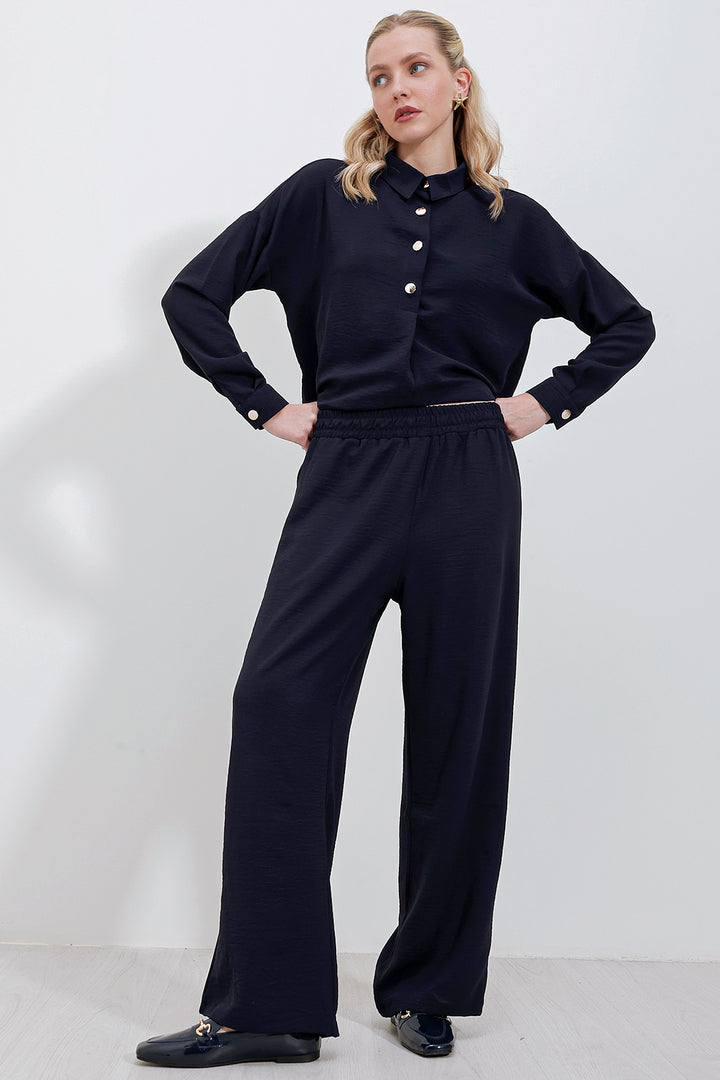 Bigdart 6631 Ensemble Oversize Haut-Bas - Bleu marine