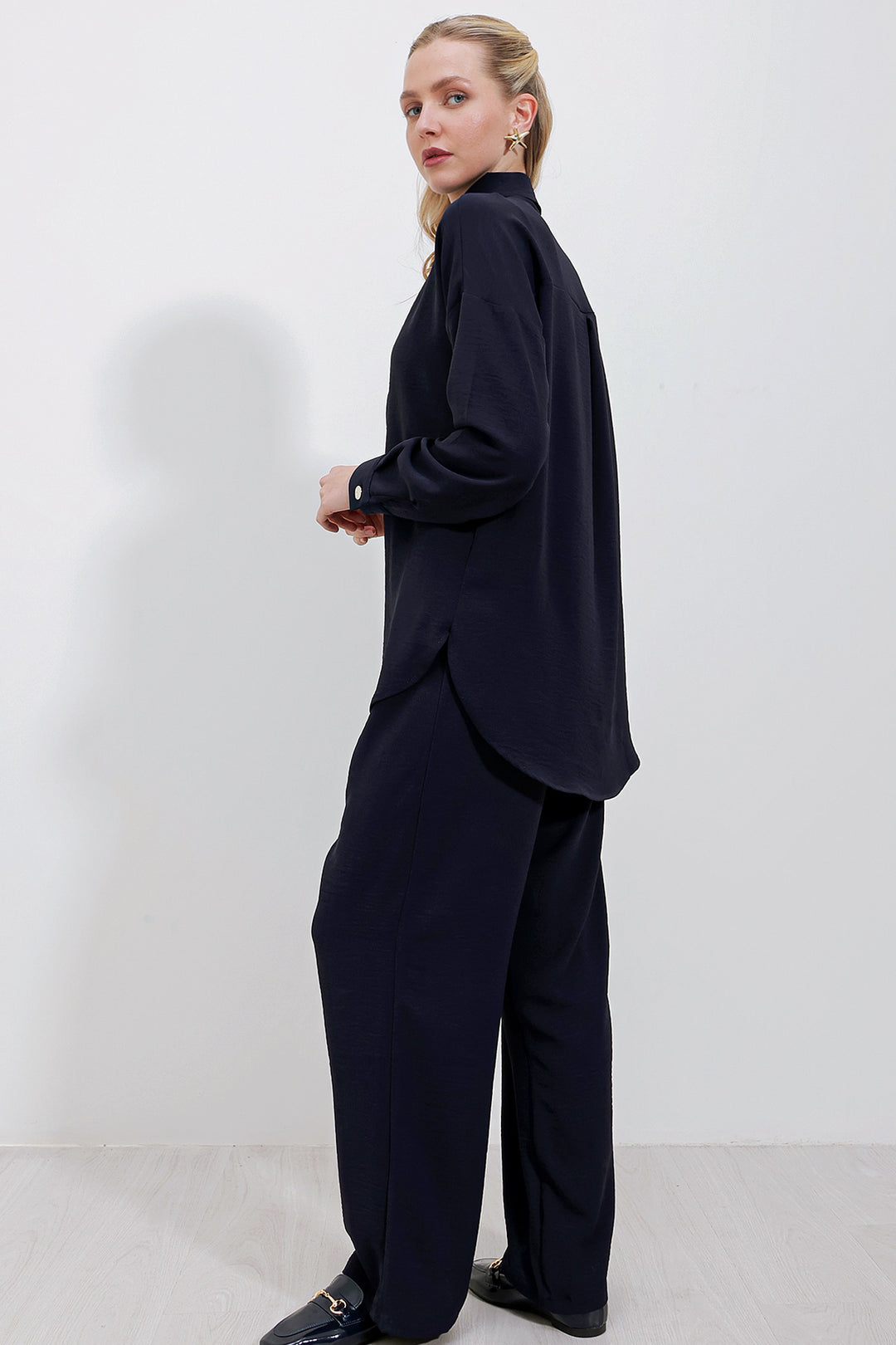 Bigdart 6631 Ensemble Oversize Haut-Bas - Bleu marine