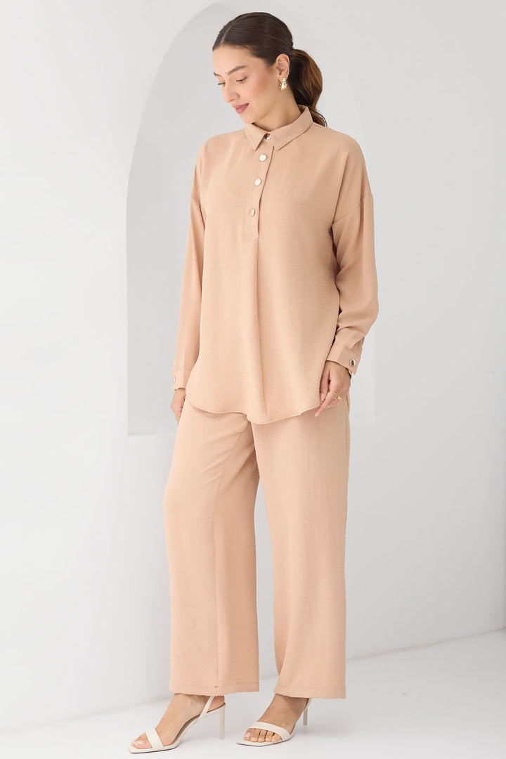 Bigdart 6631 Ensemble Haut-Bas Oversize - Taupe