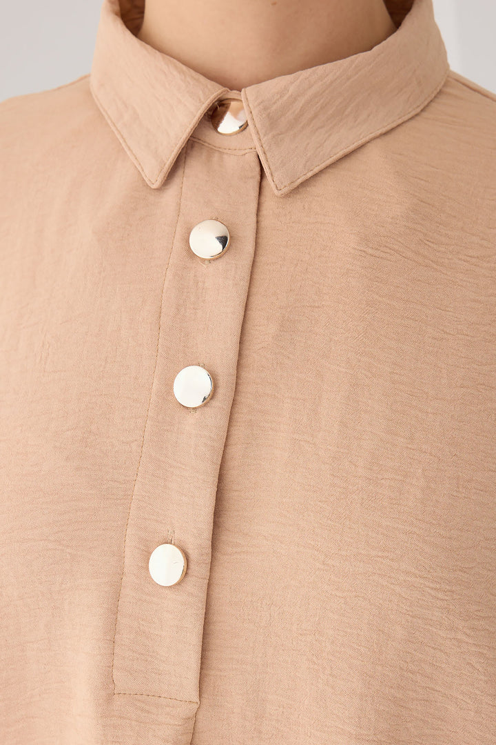 Bigdart 6631 Ensemble Haut-Bas Oversize - Taupe