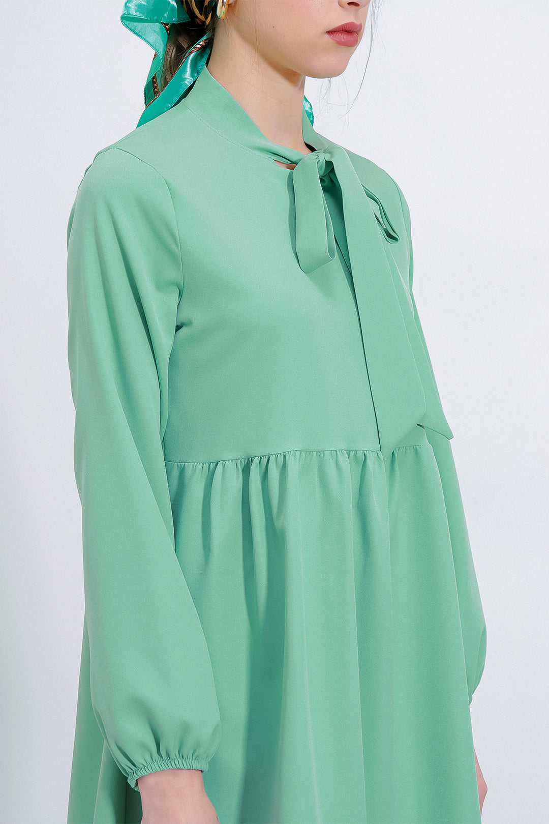 Bigdart Ensemble Haut et Bas en Tricot Vert Menthe Femme 6654