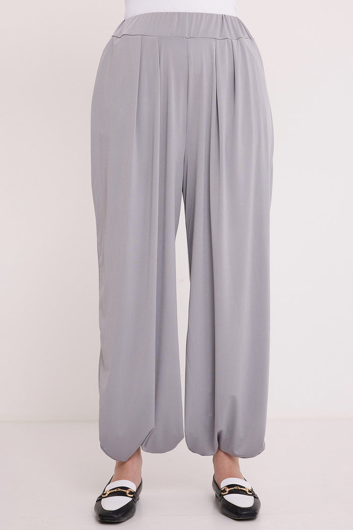 Bigdart Pantalon sarouel gris pour femmes 6659 - Gris