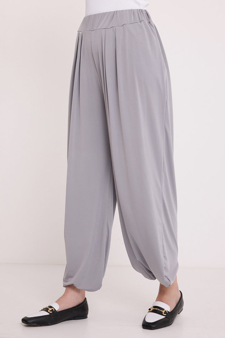Bigdart Pantalon sarouel gris pour femmes 6659 - Gris