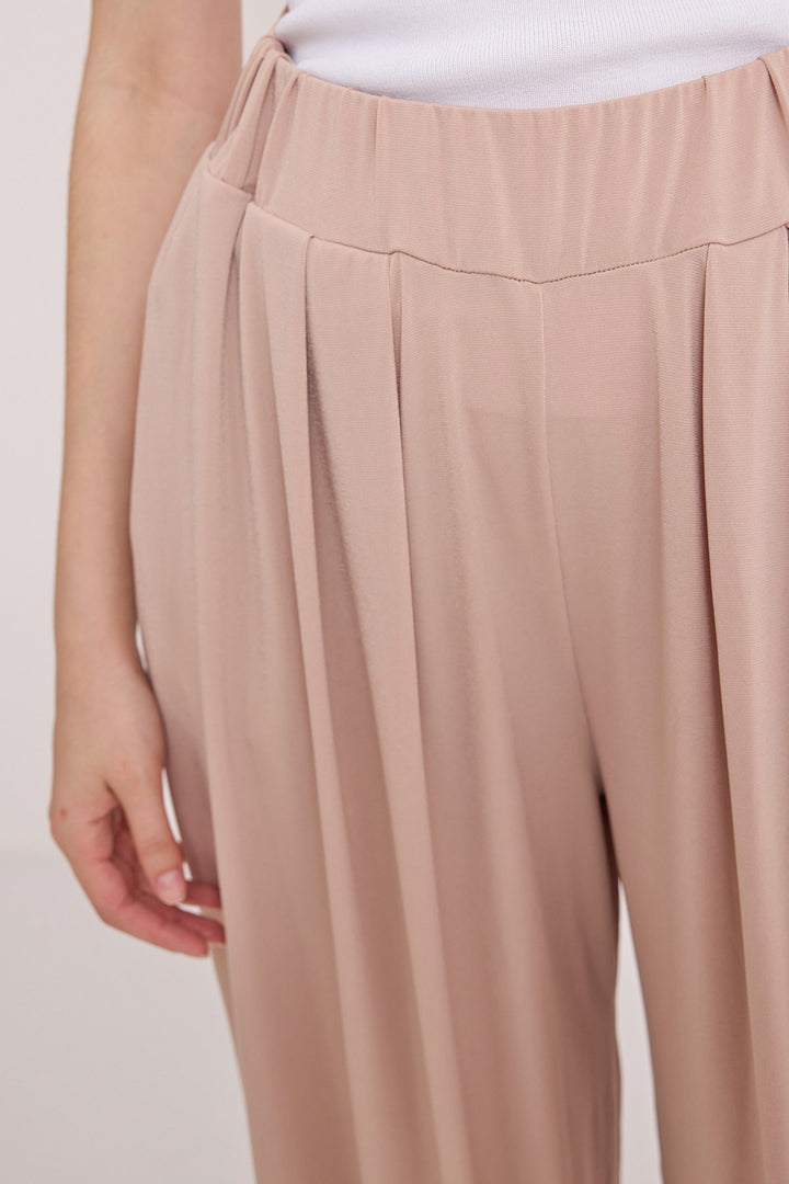 Bigdart Pantalon Sarouel Femme Crème 6659 - Crème